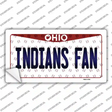 Indians Fan Ohio Novelty Sticker Decal