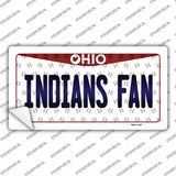 Indians Fan Ohio Novelty Sticker Decal