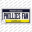 Phillies Fan Pennsylvania Novelty Sticker Decal