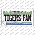 Tigers Fan Michigan Novelty Sticker Decal