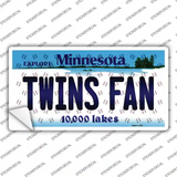Twins Fan Minnesota Novelty Sticker Decal