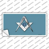 Masons Logo Novelty Sticker Decal