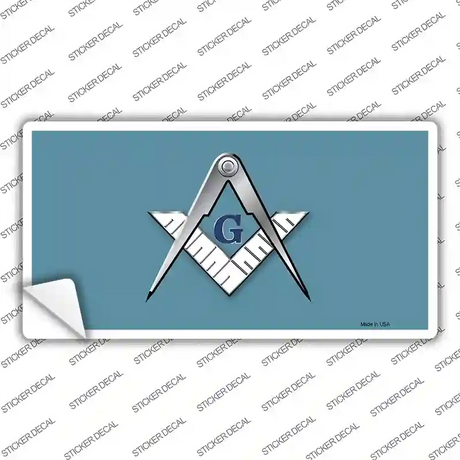Masons Logo Novelty Sticker Decal