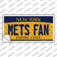 Mets Fan New York Novelty Sticker Decal