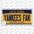 Yankees Fan New York Novelty Sticker Decal