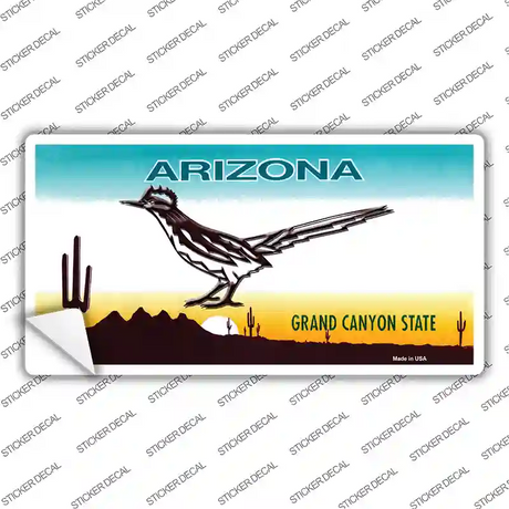 Roadrunner Arizona Novelty Sticker Decal