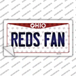 Reds Fan Ohio Novelty Sticker Decal