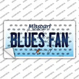 Blues Fan Missouri Novelty Sticker Decal