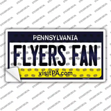 Flyers Fan Pennsylvania Novelty Sticker Decal