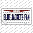 Blue Jackets Fan Ohio Novelty Sticker Decal