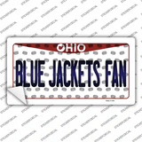 Blue Jackets Fan Ohio Novelty Sticker Decal