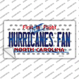 Hurricanes Fan North Carolina Novelty Sticker Decal