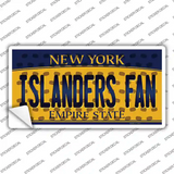 Islanders Fan New York Novelty Sticker Decal