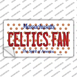 Celtics Fan Massachusetts Novelty Sticker Decal