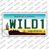 Wild 1 Arizona Novelty Sticker Decal