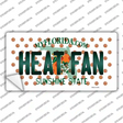 Heat Fan Florida Novelty Sticker Decal