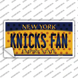 Knicks Fan New York Novelty Sticker Decal