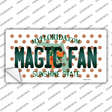 Magic Fan Florida Novelty Sticker Decal