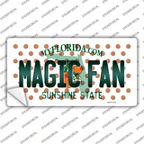 Magic Fan Florida Novelty Sticker Decal