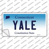 Yale Connecticut Novelty Sticker Decal