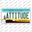 Arizona Attitude Novelty Sticker Decal