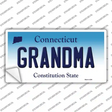 Grandma Connecticut Novelty Sticker Decal