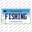Fishing Connecticut Novelty Sticker Decal