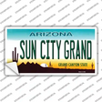 Sun City Grand Arizona Novelty Sticker Decal