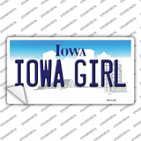 Iowa Girl Iowa Novelty Sticker Decal