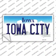 Iowa City Iowa Novelty Sticker Decal