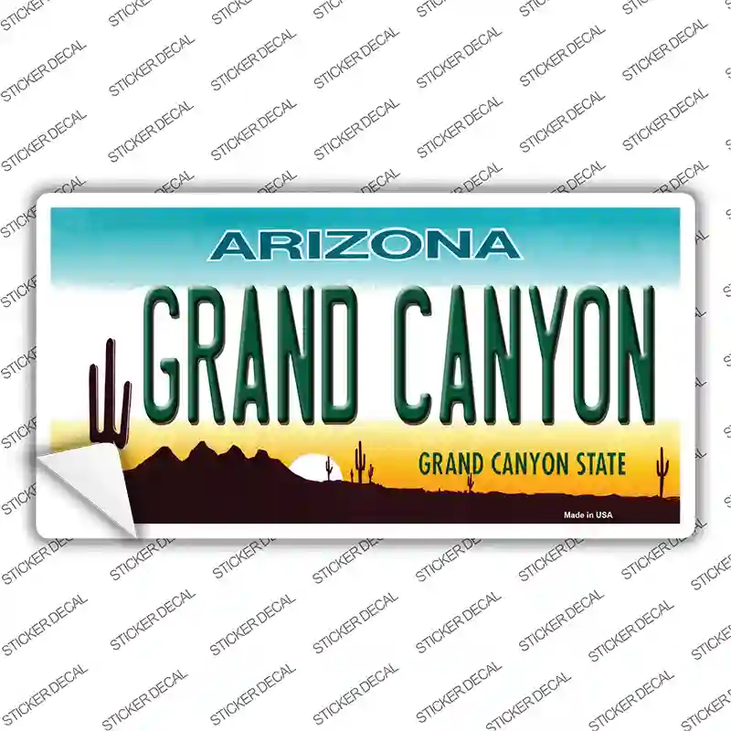 Grand Canyon Arizona Novelty Sticker Decal