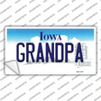 Grandpa Iowa Novelty Sticker Decal