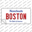 Boston Massachusetts Novelty Sticker Decal