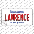 Lawrence Massachusetts Novelty Sticker Decal