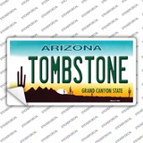Tombstone Arizona Novelty Sticker Decal