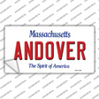 Andover Massachusetts Novelty Sticker Decal
