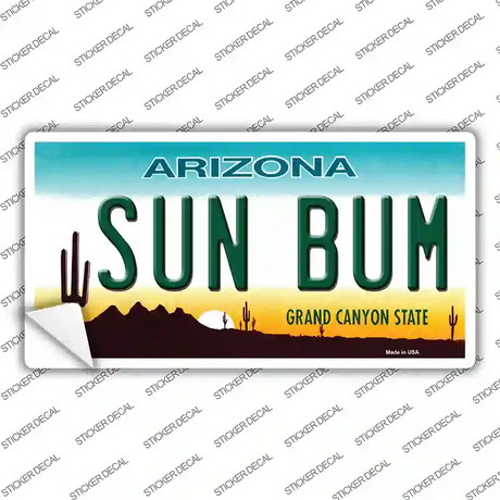 Sun Bum Arizona Novelty Sticker Decal