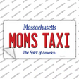 Moms Taxi Massachusetts Novelty Sticker Decal
