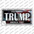 Trump America First Novelty Sticker Decal