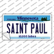 Saint Paul Minnesota State Novelty Sticker Decal