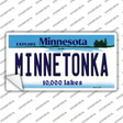 Minnetonka Minnesota State Novelty Sticker Decal