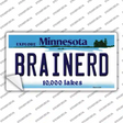 Brainerd Minnesota State Novelty Sticker Decal