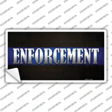 Enforcement Novelty Sticker Decal
