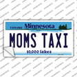 Moms Taxi Minnesota State Novelty Sticker Decal
