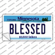 Blessed Minnesota State Novelty Sticker Decal