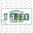 St Pete Beach Florida Novelty Sticker Decal