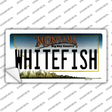 Whitefish Montana State Novelty Sticker Decal