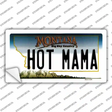 Hot Mama Montana State Novelty Sticker Decal