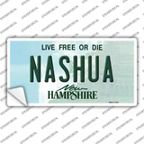 Nashua New Hampshire State Novelty Sticker Decal