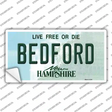 Bedford New Hampshire State Novelty Sticker Decal